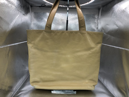 LOUIS VUITTON Cocomark Tote Bag with Seal 5971407 Lambskin Beige Tote Bag