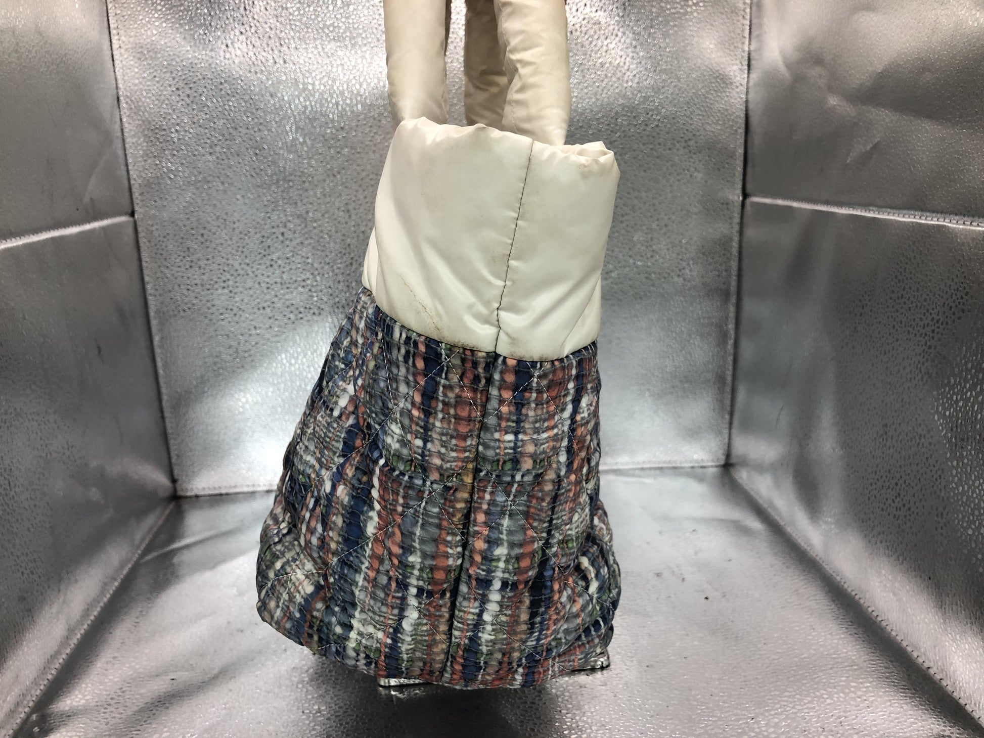 CHANEL Coco Tote Bag with Seal 19109799 Nylon Multicolor Tote Bag with Guarantee Card