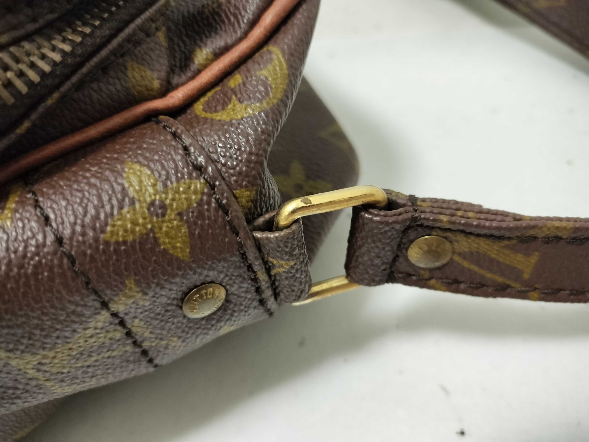 LOUIS VUITTON Monogram Louis Vuitton Monogram Shoulder Bag Nile Shoulder Bag