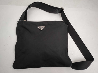 PRADA Nylon Prada Shoulder Bag Nylon NERO Shoulder Bag