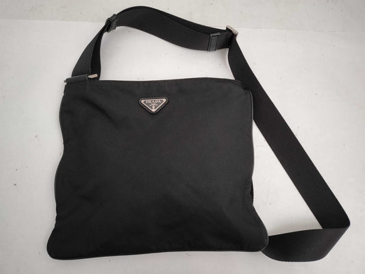 PRADA Nylon Prada Shoulder Bag Nylon NERO Shoulder Bag