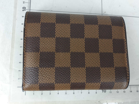 LOUIS VUITTON Damier Ebene Portefeuille Victorine Wallet