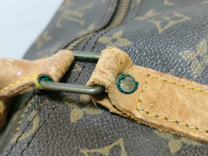 LOUIS VUITTON Monogram LV Keepall Monogram 874 Boston Bag