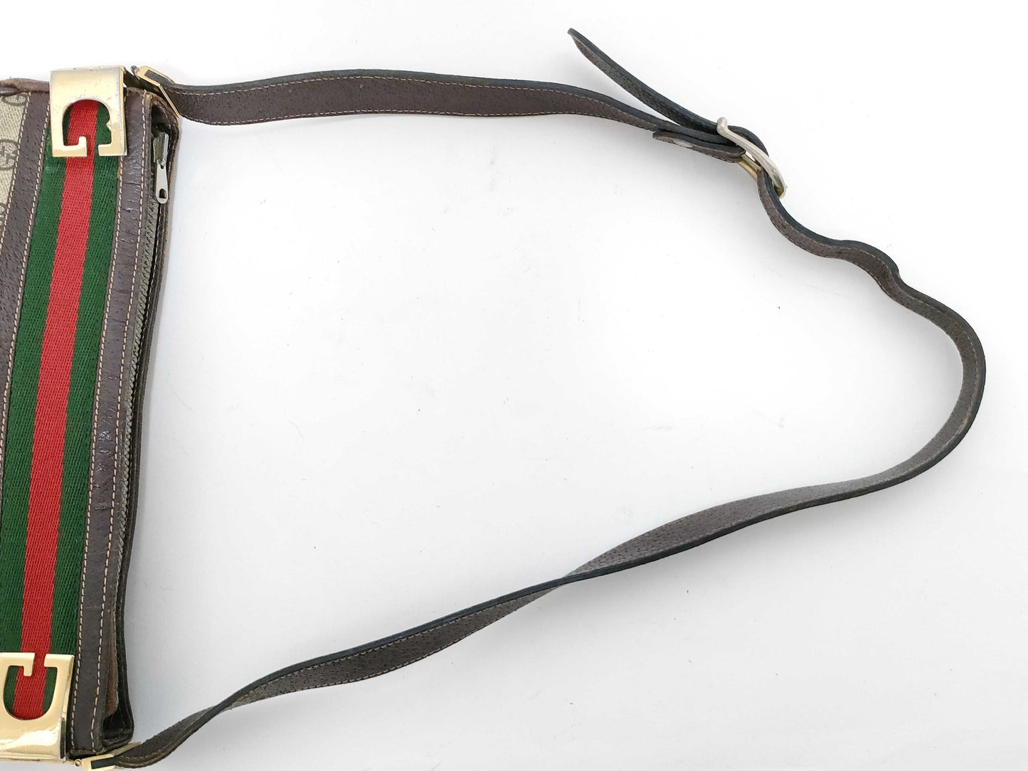 GUCCI GG Supreme GUCCI Sherry Line GG Canvas Shoulder Bag