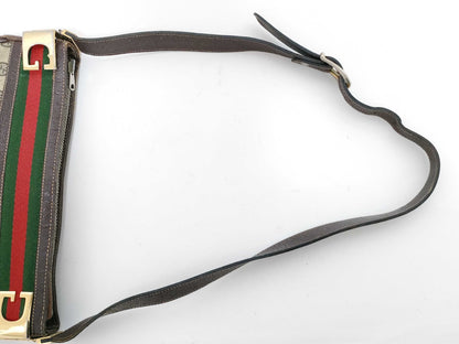 GUCCI GG Supreme GUCCI Sherry Line GG Canvas Shoulder Bag