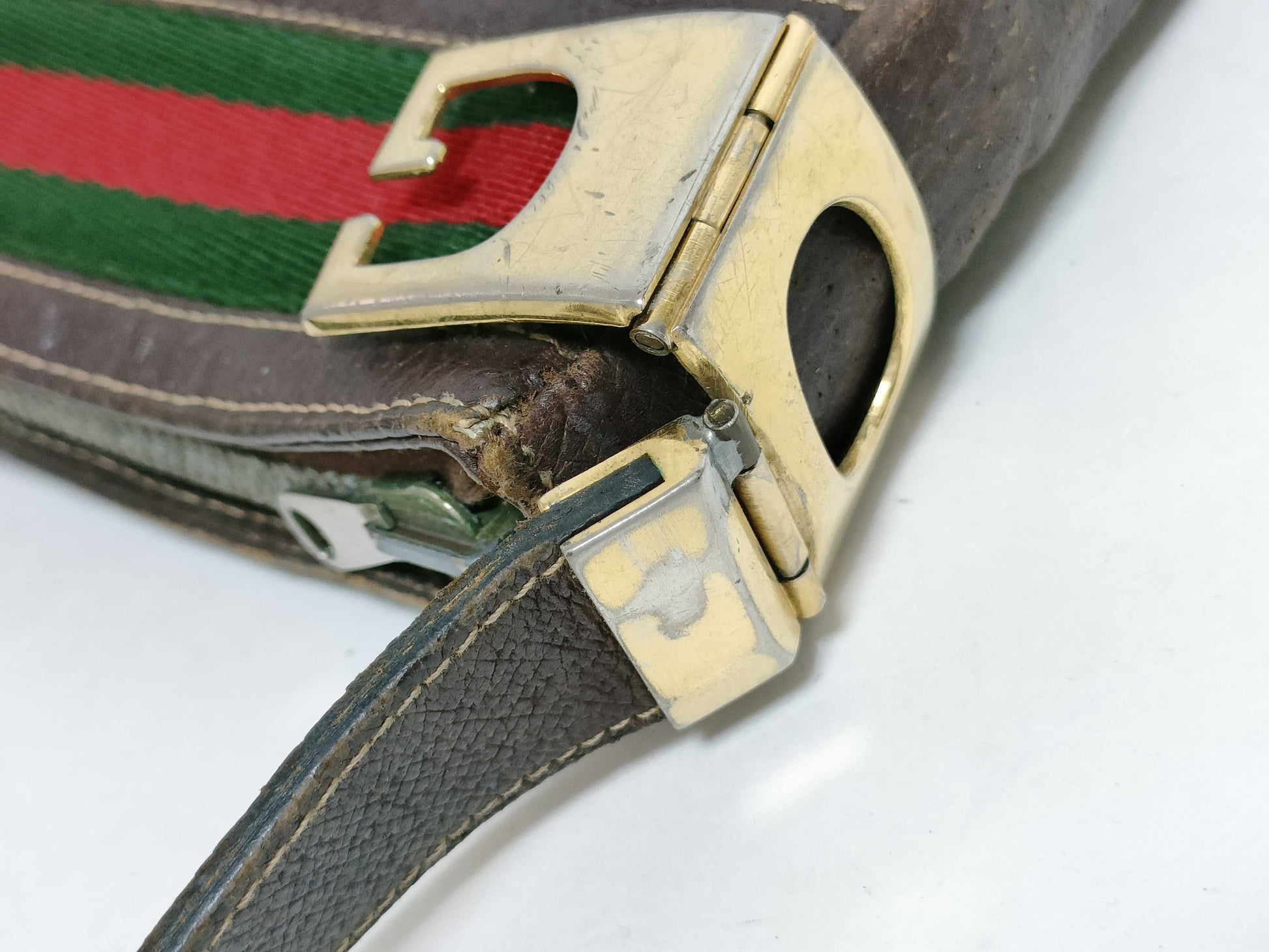 GUCCI GG Supreme GUCCI Sherry Line GG Canvas Shoulder Bag