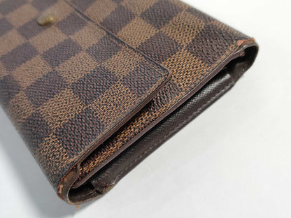 LOUIS VUITTON Damier LOUIS VUITTON Portefeuille Monogram Wallet