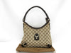 GUCCI Gucci Abbey One Shoulder Handbag GG Canvas 130738 Handbag