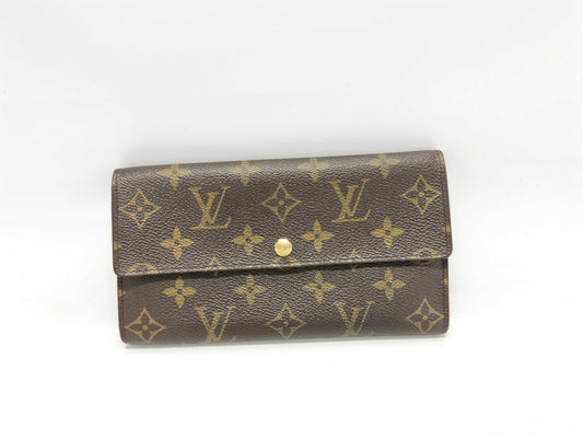 LOUIS VUITTON Louis Vuitton Monogram Porto Monet Credit M61725 Wallet