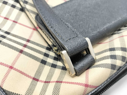 BURBERRY BURBERRY Mini Boston Bag Handbag Nova Check Handbag