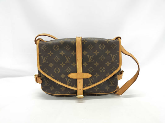 LOUIS VUITTON Louis Vuitton LOUIS VUITTON Monogram Saumur 30 Shoulder Bag M42256 Shoulder Bag