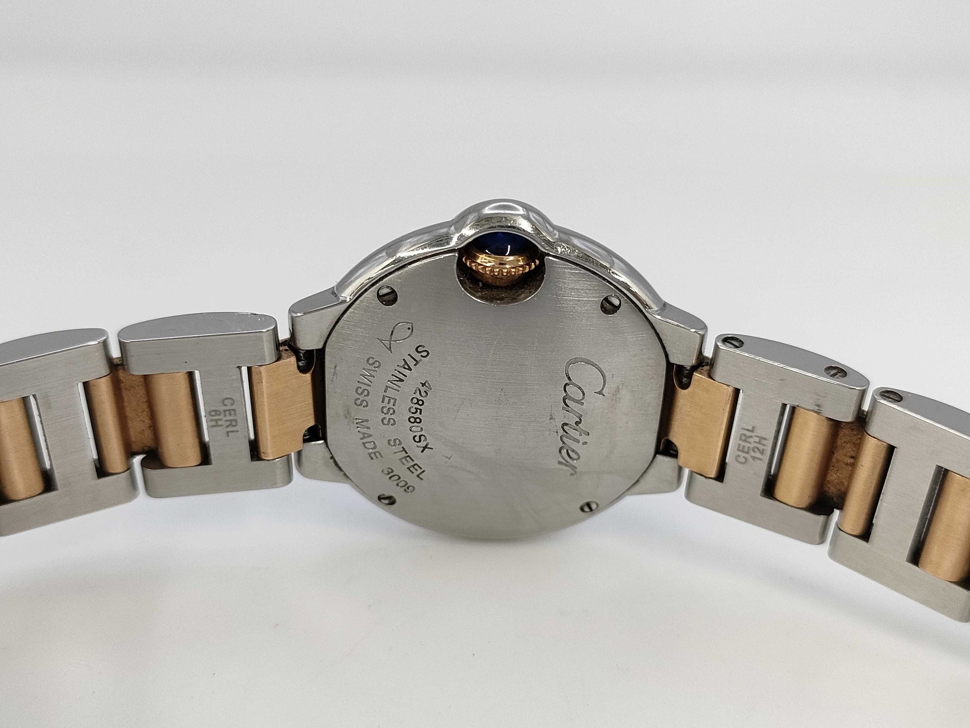 Cartier W6920034 3009428580SX Quartz Shell Dial Women's Watch