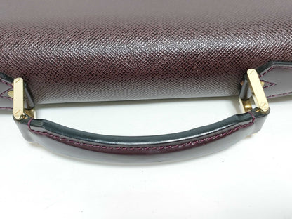 LOUIS VUITTON Louis Vuitton Moscova Taiga Acajou M30036 RI1012 Business Bag