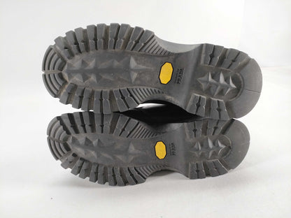 PRADA Prada Size 36 Leather Sneaker Boots Black Vibram Sole Other Shoes
