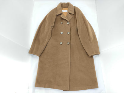 MaxMara White Tag Wool Cashmere Icon Coat, Double-Breasted, Size 46