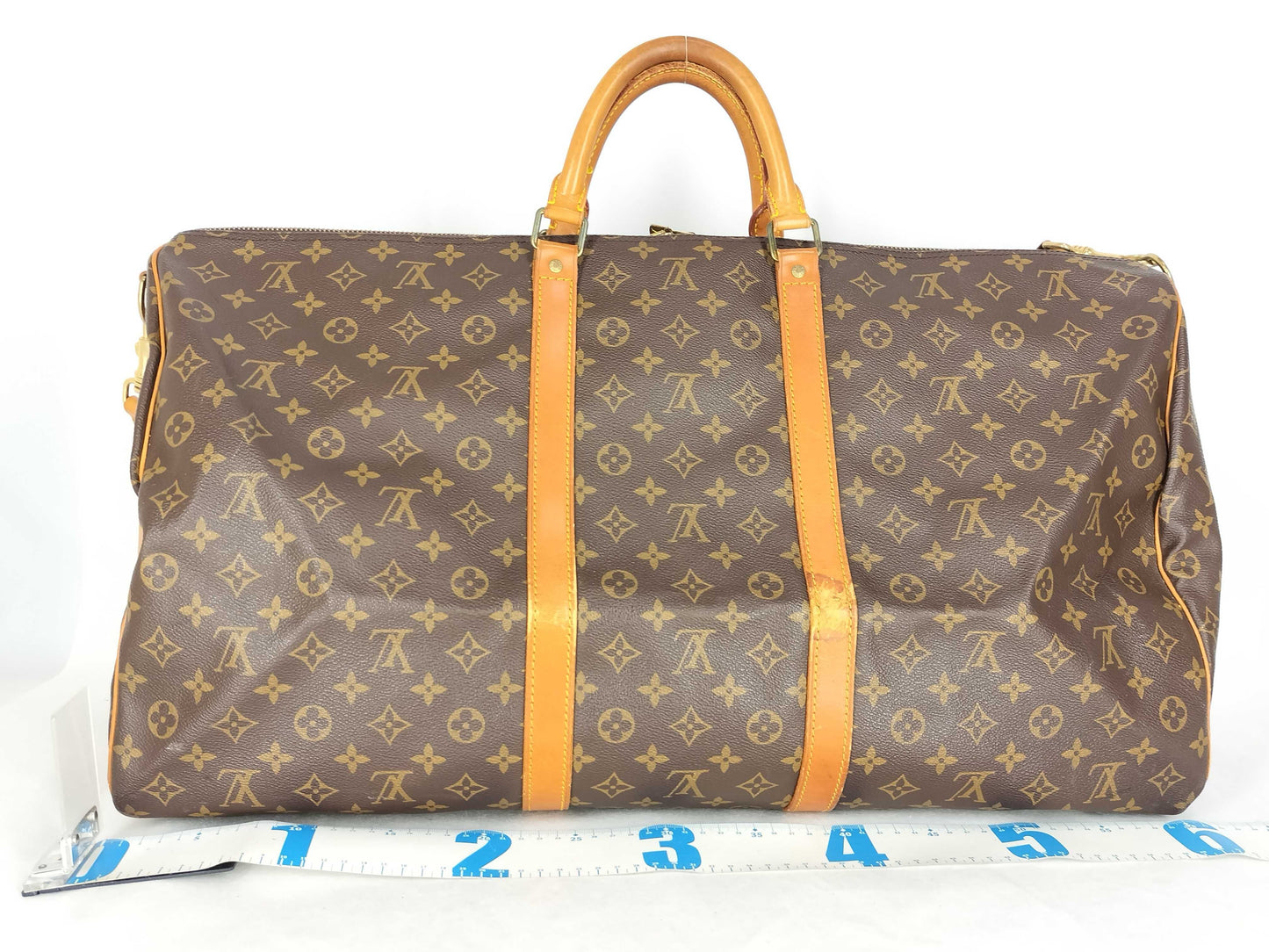 LOUIS VUITTON Monogram Louis Vuitton Boston Bag Keepall 60 Boston Bag