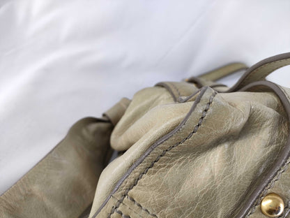 miu miu miu miu vitellolux 2way handbag shoulder bag gathered handbag