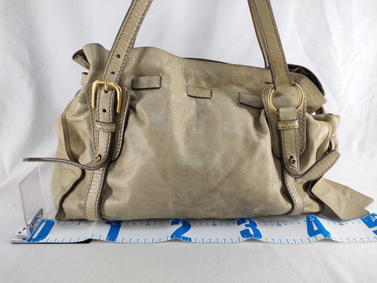 miu miu miu miu vitellolux 2way handbag shoulder bag gathered handbag