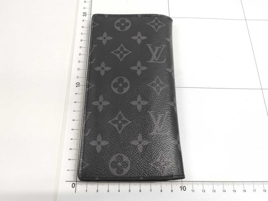 LOUIS VUITTON Louis Vuitton M61697/Monogram Eclipse/Portefeuille Braza Wallet