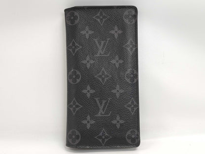 LOUIS VUITTON Louis Vuitton M61697/Monogram Eclipse/Portefeuille Braza Wallet