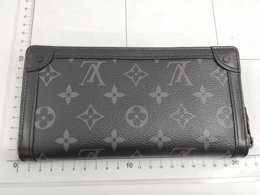 LOUIS VUITTON Trunk Zippy Wallet Monogram Eclipse M80558 Wallet