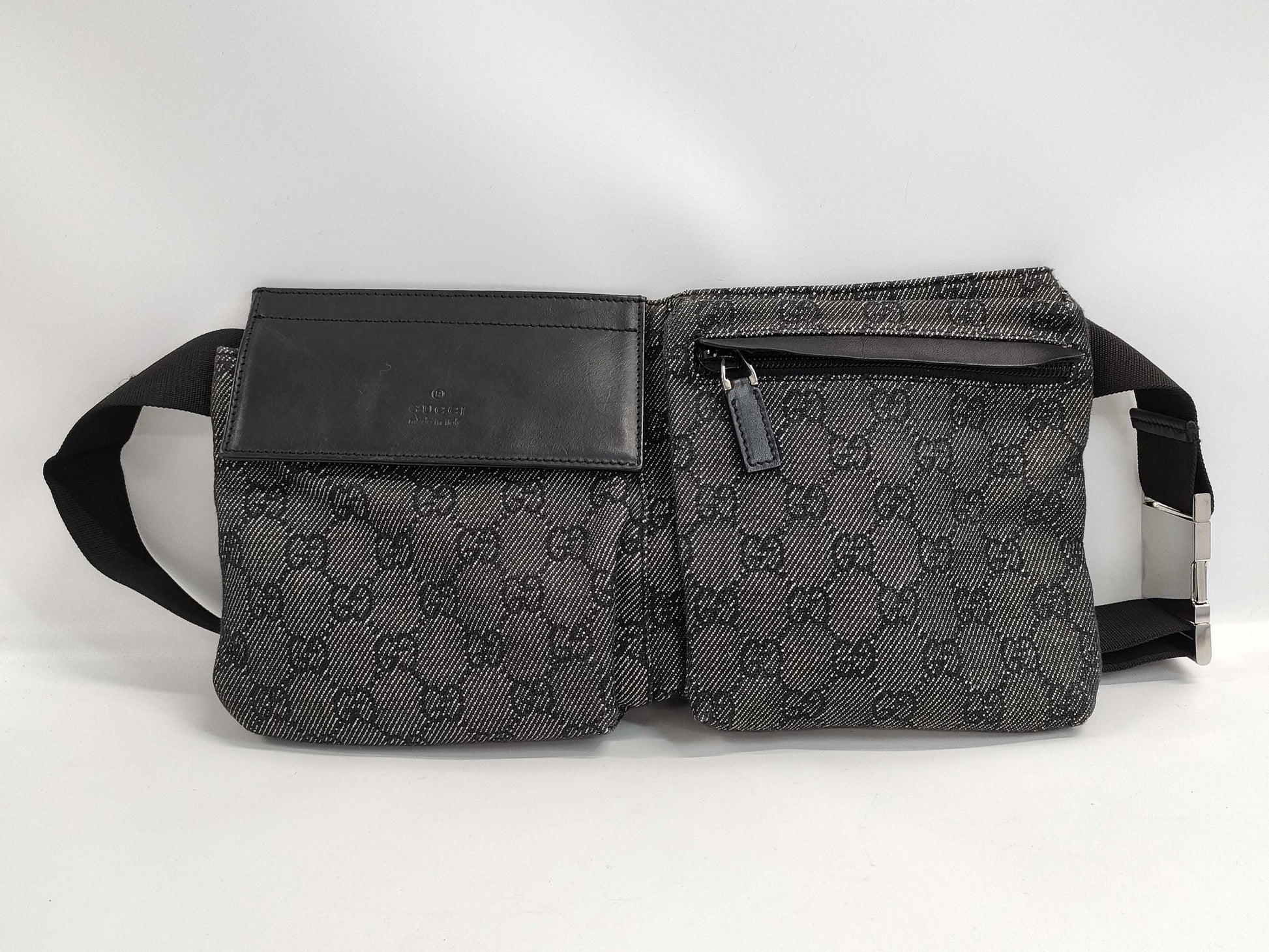GUCCI GG Supreme 28566 Body Bag Waist Pouch Bag