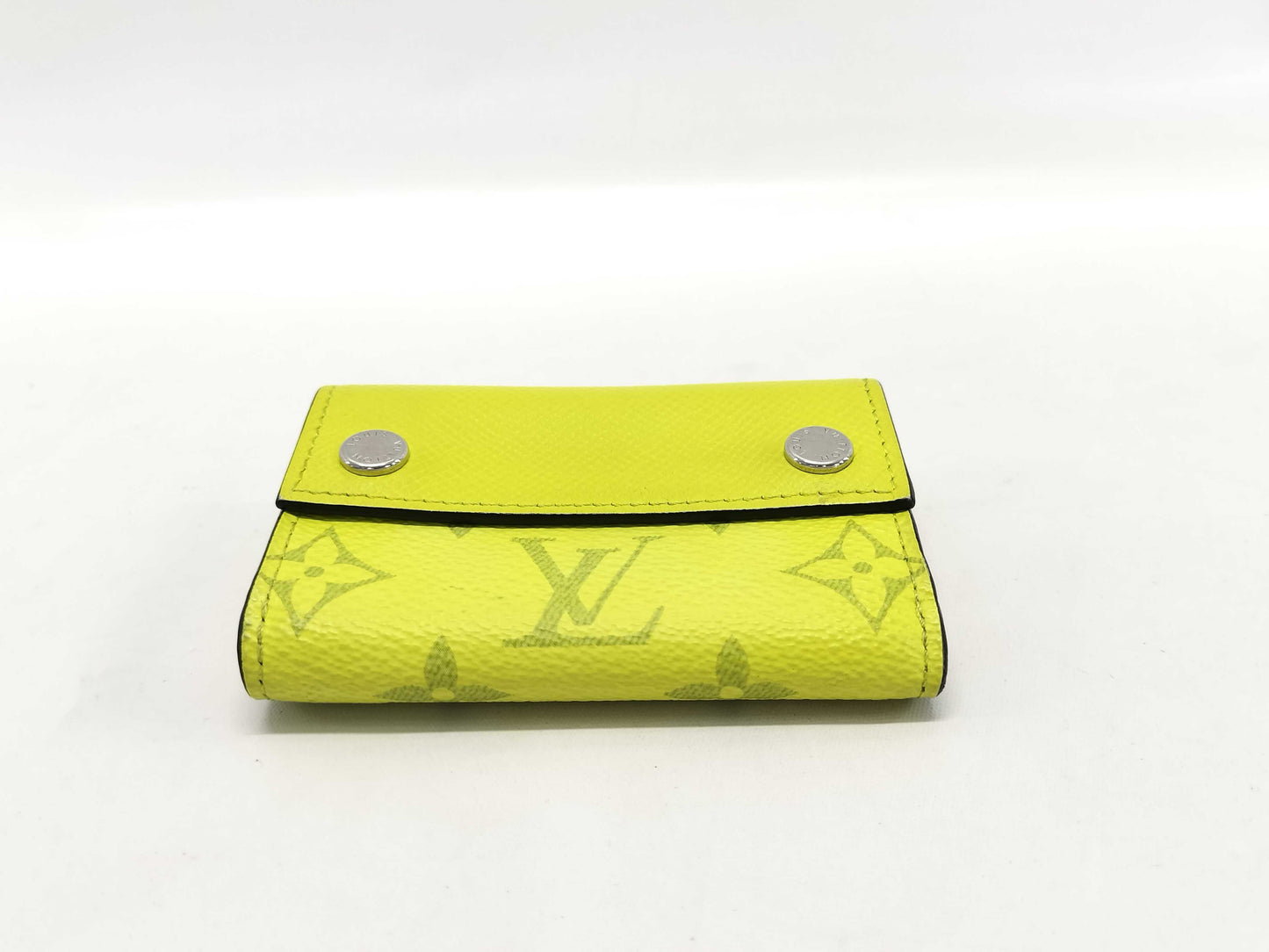 LOUIS VUITTON Louis Vuitton Discovery Compact Wallet Yellow M67629 Wallet