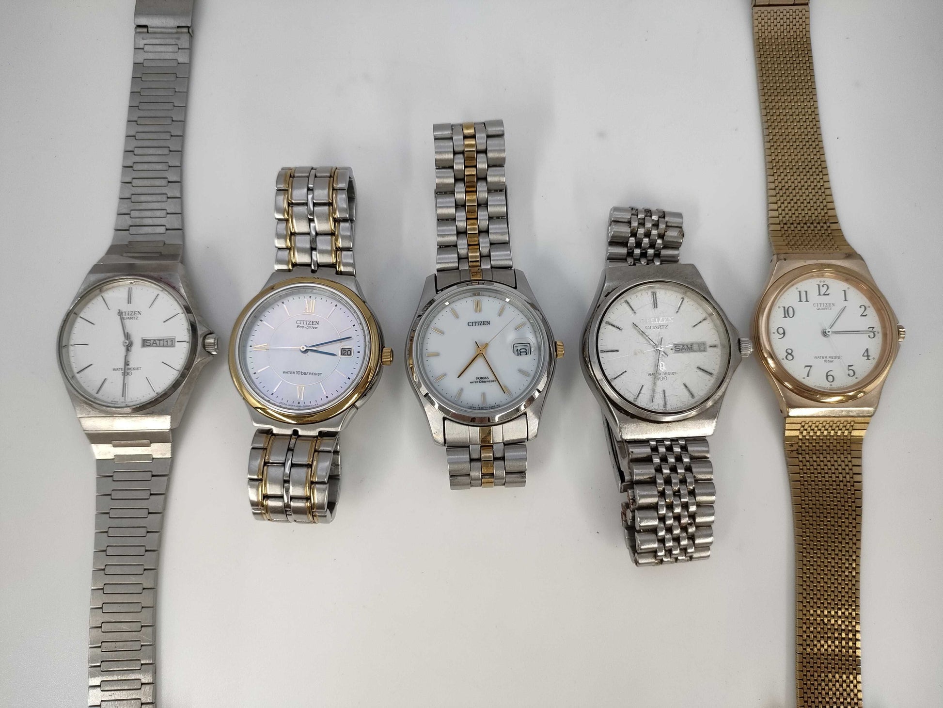 CITIZEN 5 Points Summary Clock Summary Clock Summary 