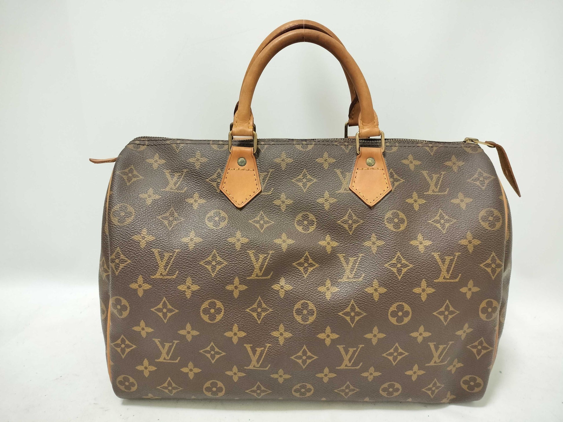 LOUIS VUITTON Monogram Speedy 35 Handbag