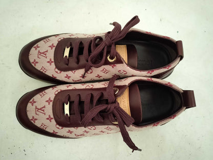 LOUIS VUITTON Monogram Mini Monogram Mini Sneakers #37 Sneakers