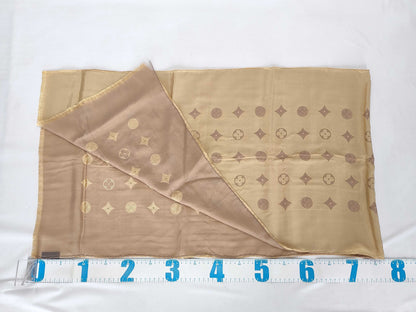 LOUIS VUITTON Monogram Scarf Carre Scarf