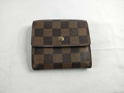 LOUIS VUITTON Damier Louis Vuitton Damier Compact Wallet