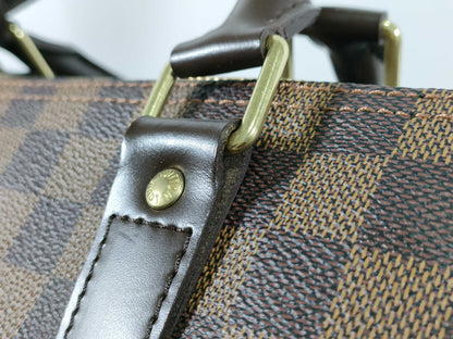 LOUIS VUITTON Damier Keepall 50 Boston Bag N41427 MB1068 Brown