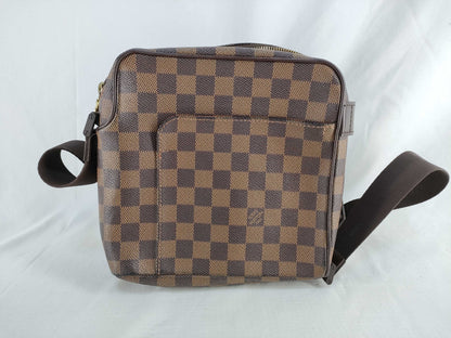 LOUIS VUITTON Damier Olaf PM Shoulder Bag