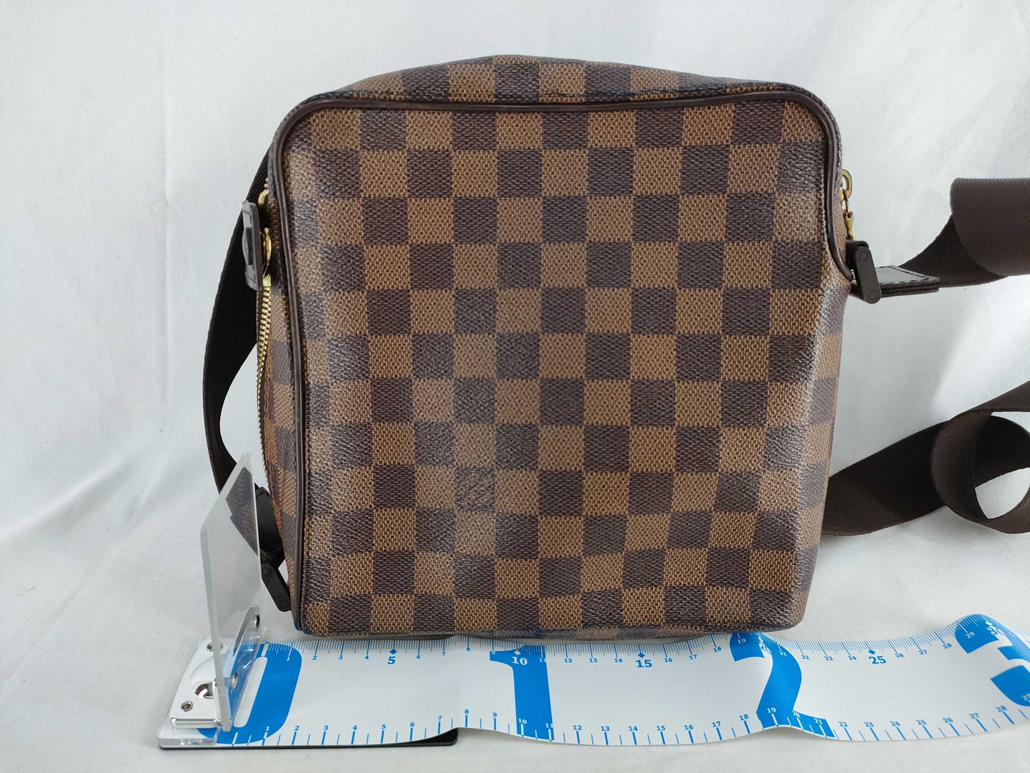 LOUIS VUITTON Damier Olaf PM Shoulder Bag