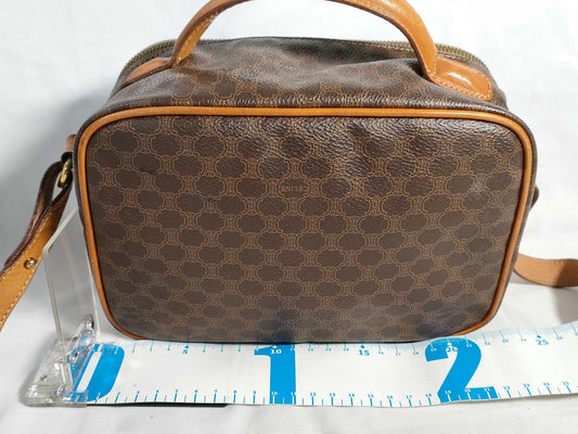 CELINE Triomphe Macadam Handbag