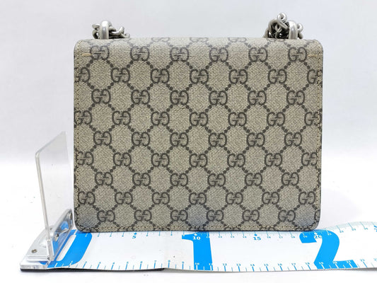 GUCCI GG Supreme GUCCI Gucci GG Supreme Duonisos Chain Shoulder Bag Shoulder Bag