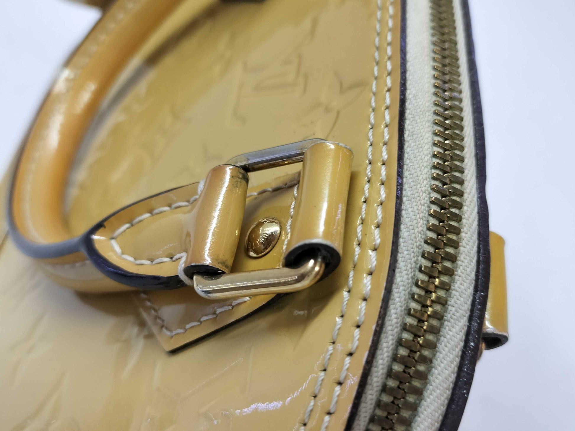 LOUIS VUITTON Louis Vuitton Enamel Alma BB Shoulder Bag Handbag