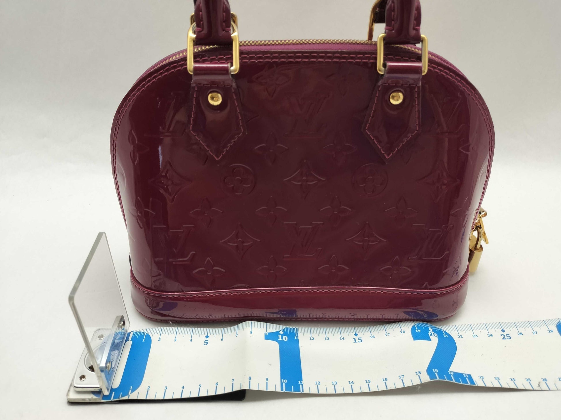 LOUIS VUITTON Louis Vuitton Enamel Alma BB Shoulder Bag Shoulder Bag