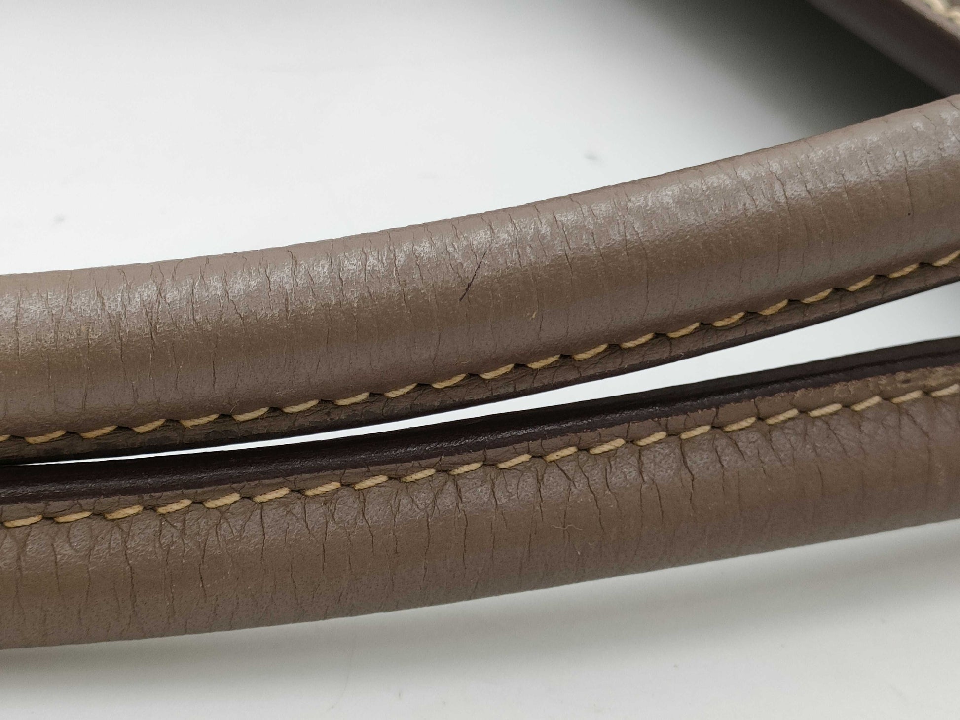 HERMES Shoulder Birkin Silver Fittings □M Engraved Tote Bag