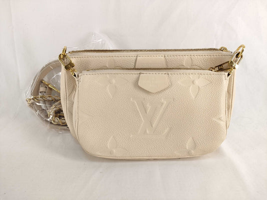 LOUIS VUITTON Monogram Empreinte Louis Vuitton Multi Pochette Accessoires Pouch