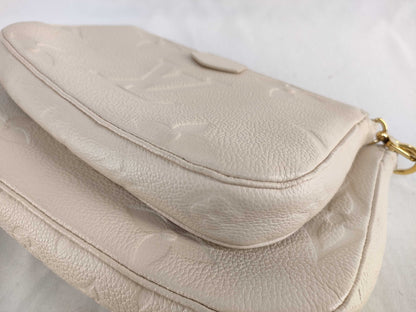 LOUIS VUITTON Monogram Empreinte Louis Vuitton Multi Pochette Accessoires Pouch