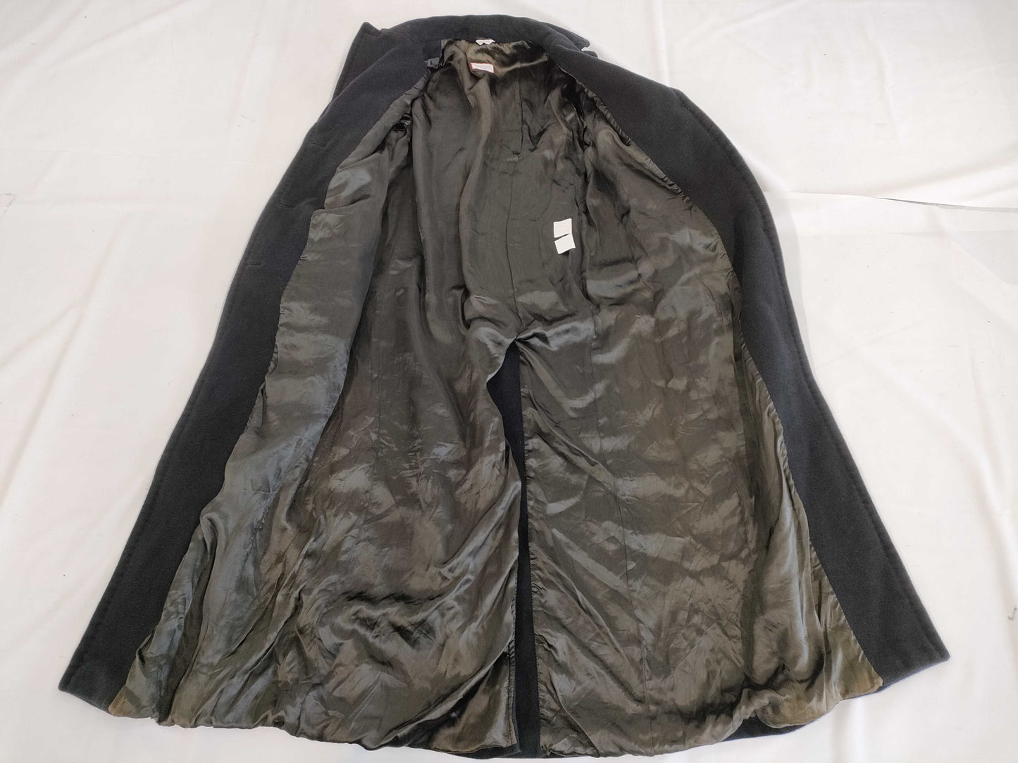 MaxMara MAX&Co. Angora Maxi Length Black Coat Size 40 Coat