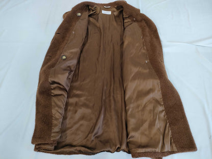 MaxMara MaxMara Alpaca Mohair Shaggy Coat Long Size 40 Coat