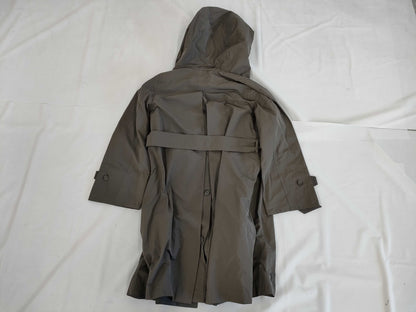 MaxMara MaxMara MaxMara Rainwear Hooded Coat Belt 38 Long Coat