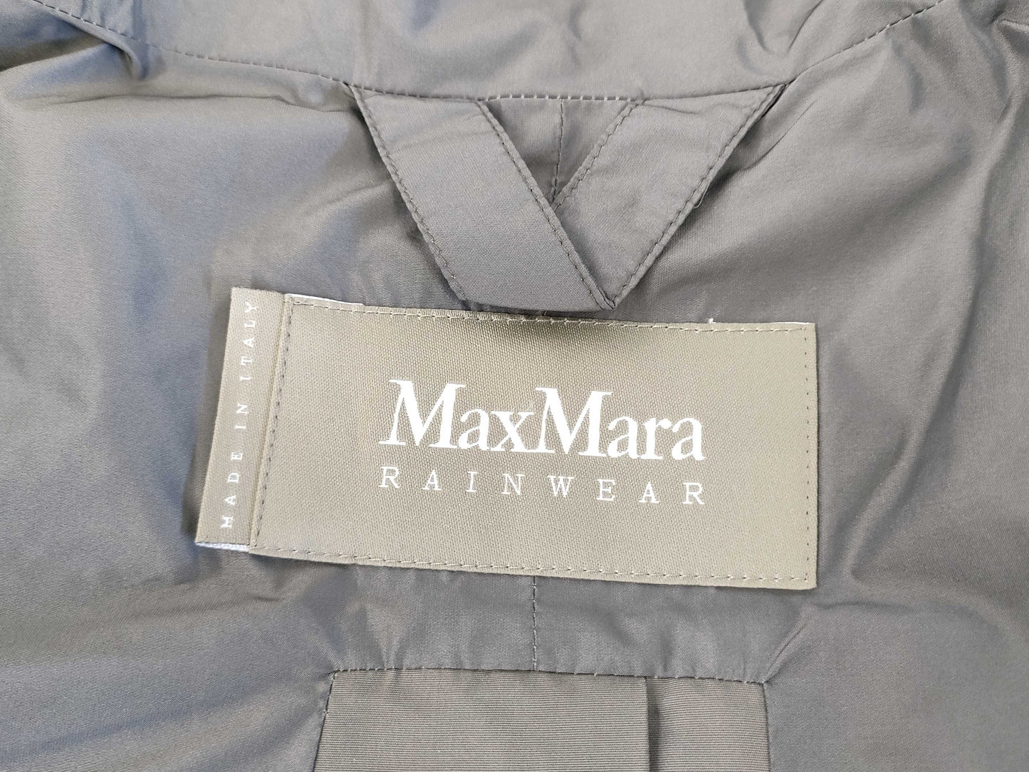 MaxMara MaxMara MaxMara Rainwear Hooded Coat Belt 38 Long Coat