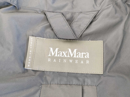 MaxMara MaxMara MaxMara Rainwear Hooded Coat Belt 38 Long Coat