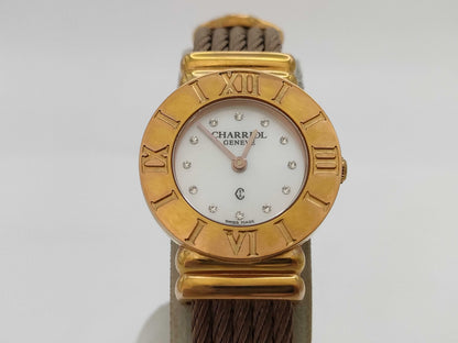 CHARRIOL 028RP.543.326 00843P Quartz Shell Dial Women's Watch
