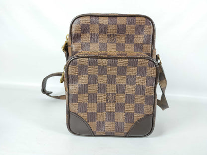 LOUIS VUITTON Damier LV Amazon Damier Shoulder Bag
