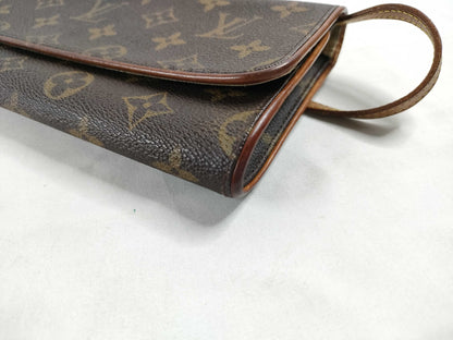 LOUIS VUITTON Monogram Pochette Twin GM M51852 FL0080 Shoulder Bag